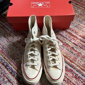 Converse Chuck 70 high top sneakers in off-white (Parchment)